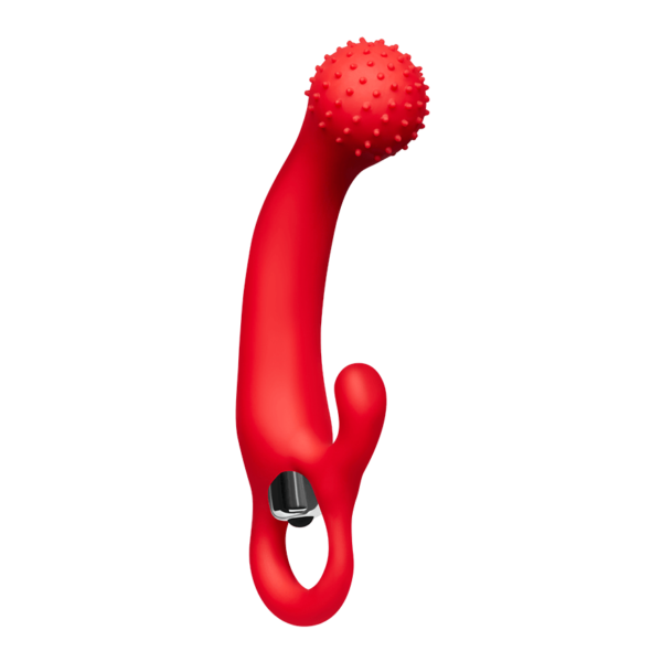 G-Punkt-Vibrator mit Noppen aus Silikon