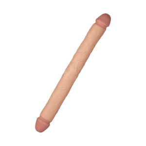 Doppeldildo mit langem Schaft