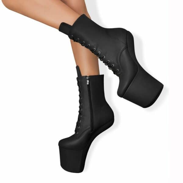 Pony High Heel Stiefelette