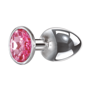 Large Pink Gem Anal Plug