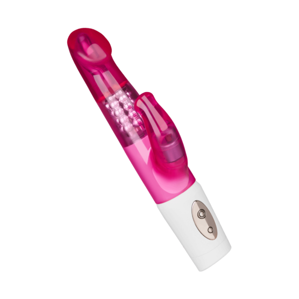 Perlenvibrator mit Klitorisreizer