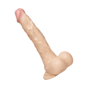 Üppiger Naturdildo mit Saugfuß