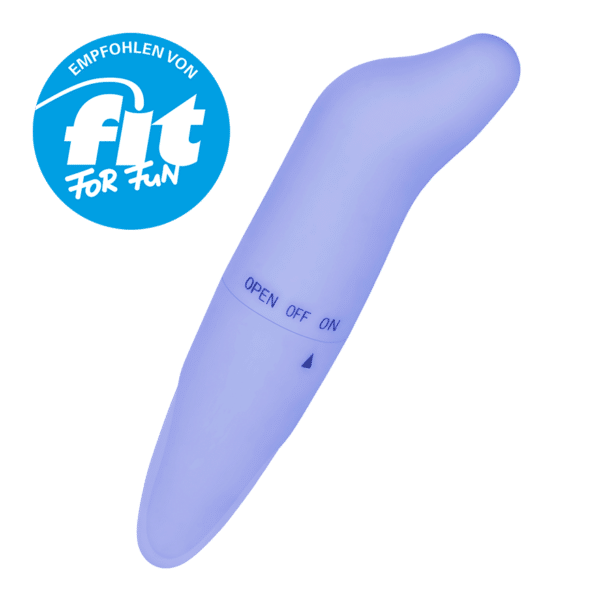 Vibrator mit gebogener Spitze