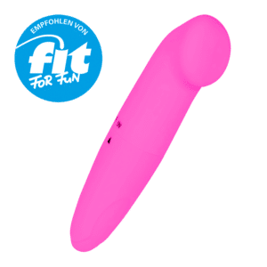 Vibrator mit abgeflachter Spitze