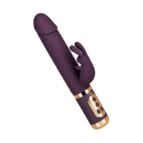 Luxuriöser Perlenvibrator mit Rautenmuster