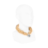 Halsband im Kordel-Design