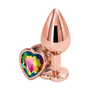 Rose Gold Heart M