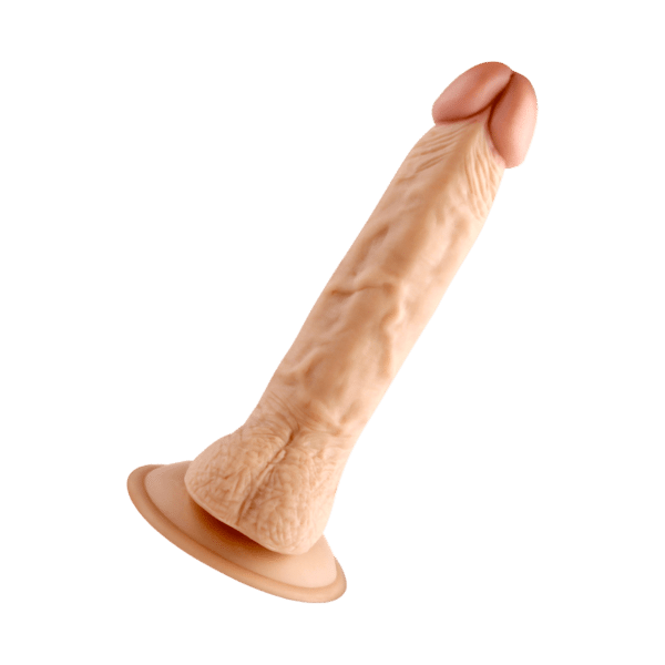 Naturdildo mit Saugfuß