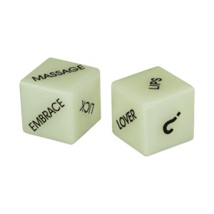 Glow in the Dark Love Dice