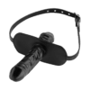 Knebel mit Doppeldildo
