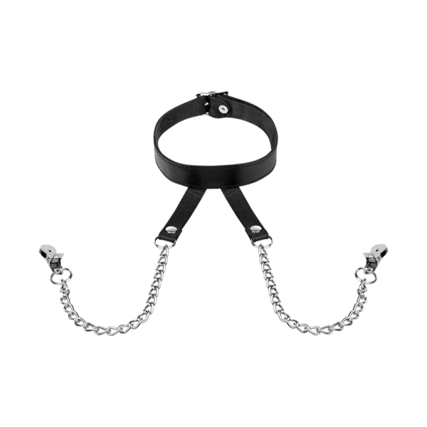 Nippelklemmen mit Halsband