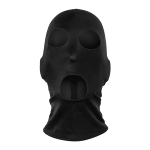 Maske mit Augen- und Mundöffnung