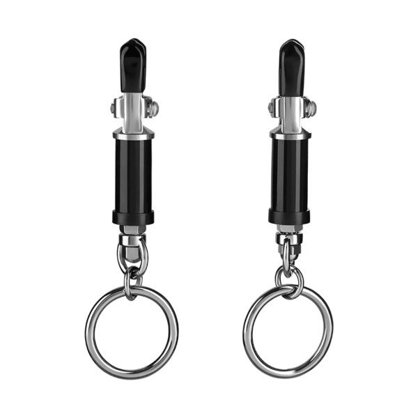 Verstellbare Brustklammern mit O-Ring