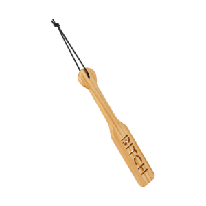 Holz-Paddle mit Aufdruck