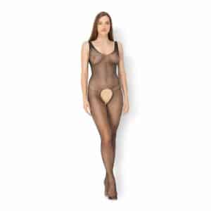 Crystalized Fishnet Tank Bodystocking