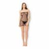 Chrystalized Fishnet Tube Dress