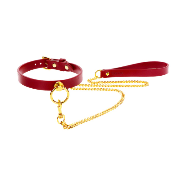 O-Ring Collar and Chain Leash