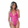 Heart Lace Teddy