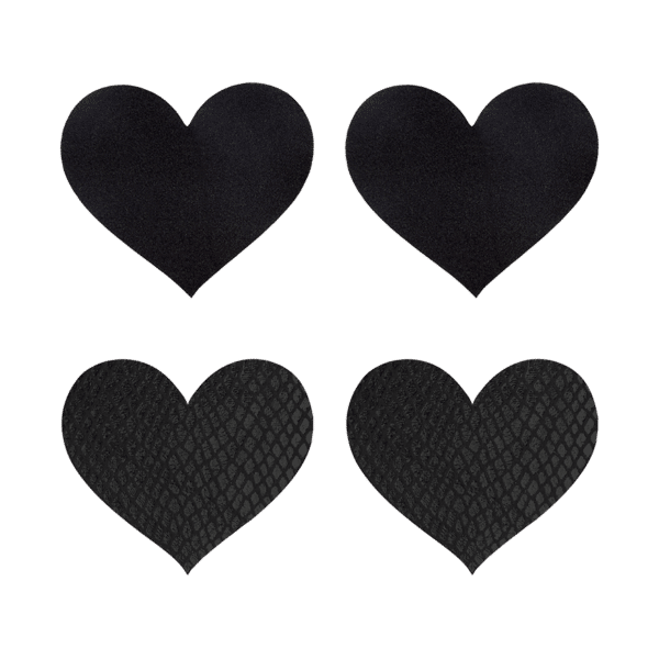 Classic Black Hearts