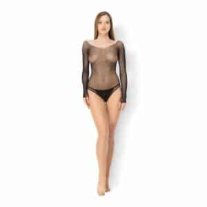 Crystalized Fishnet Bodysuit