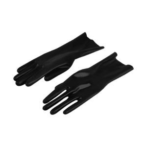 Glänzende Latex-Handschuhe